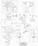 Crankcase CoverSump Crankshaft Cylinder Oil Pistons Diagram and Parts List for 407677-0101-E1  Briggs and Stratton Engine